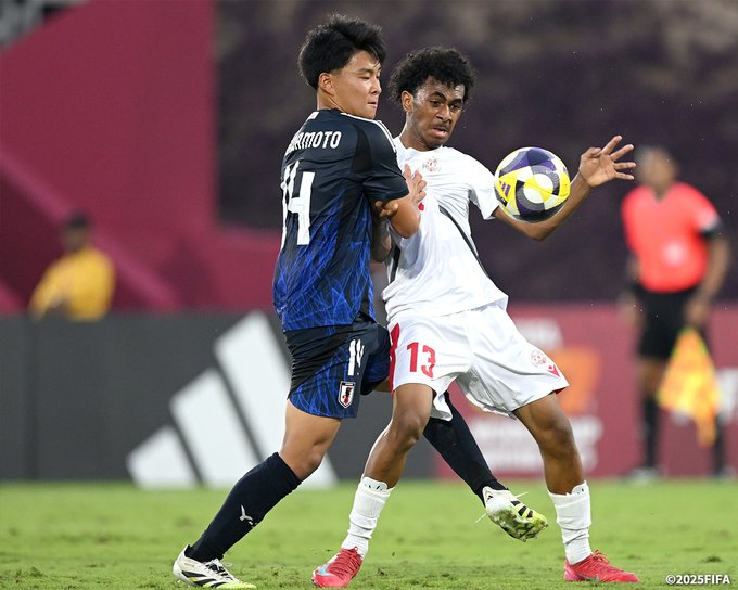 Um pouco embaraçoso! O Japão Sub-17 empatou com a Nova Caledônia Sub-17 e perdeu a chance de avançar.