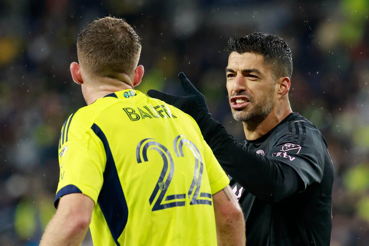 Repórter: Suarez será suspenso por um jogo e perderá o G3 entre Inter Miami e Nashville